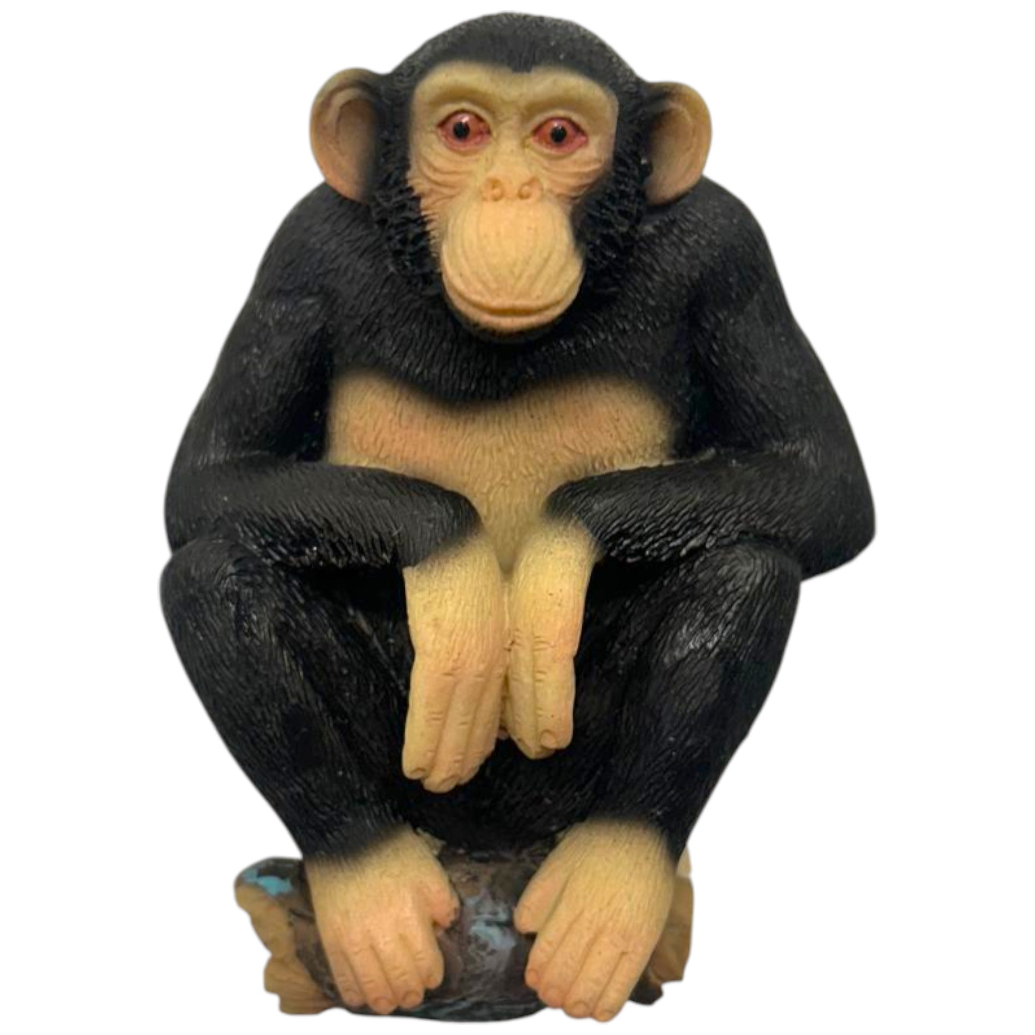 Realistic gorilla fridge magnet made from hard plastic with detailed chimpanzee design, novelty animal kitchen décor